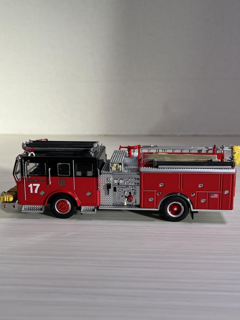 CODE3　消防署　バックドラフト　完成品　1/64 CODE3 シカゴ消防局 Engine17(バックドラフトモデル)
